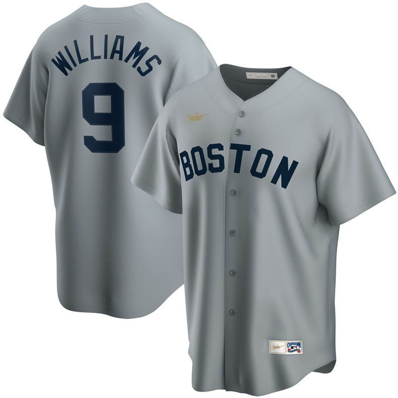 Boston Red Sox Stan Williams #9 2020 MLB Grey Jersey