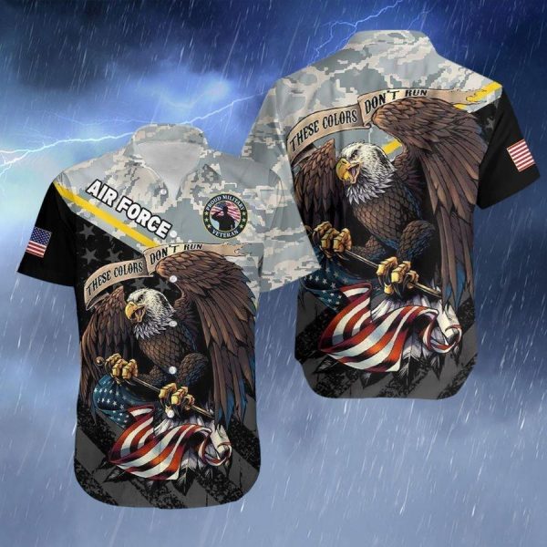 America Veteran Air Force Hawaiian Shirt Gift For Day Ha8123