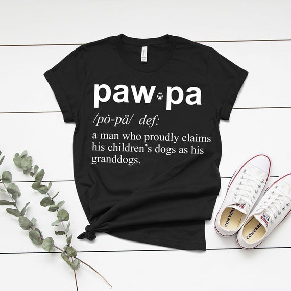 Funny Dog Granda Definition Gift Men Dog Lovers T shirt