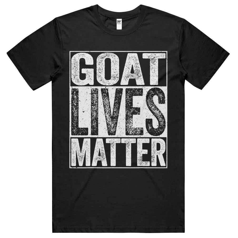 Goat Lives Matter T Shirt Animal Lover Gift T Shirts