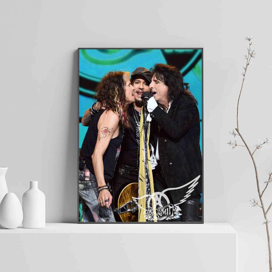 Aerosmith Band Poster