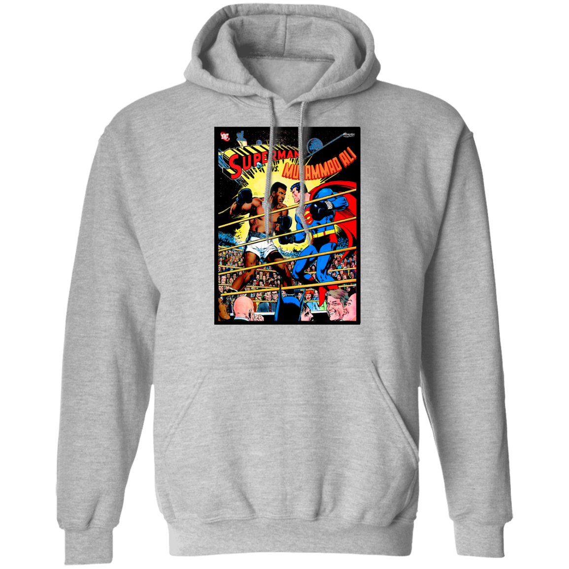 Muhammad Ali The Greatest Vs Superman  Hoodie