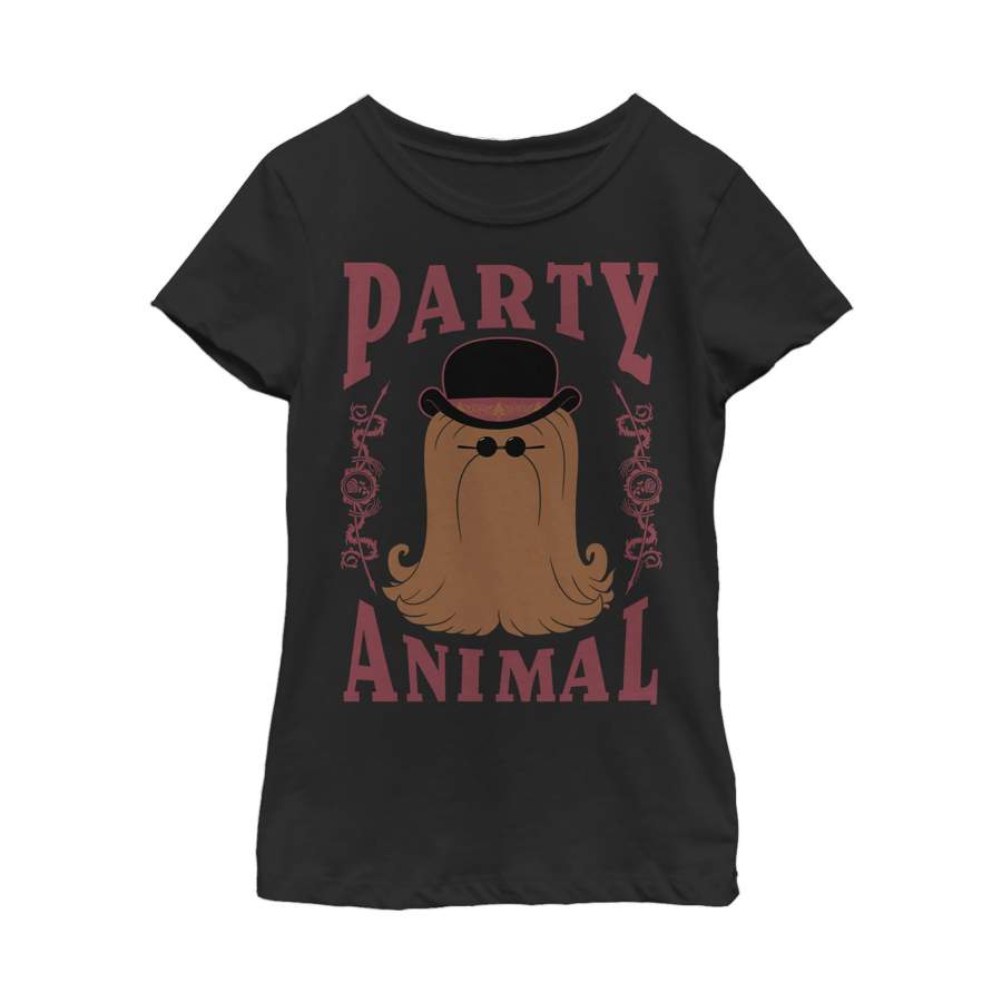 Addams Family Girl’s Cousin Itt Party Animal  T Shirt