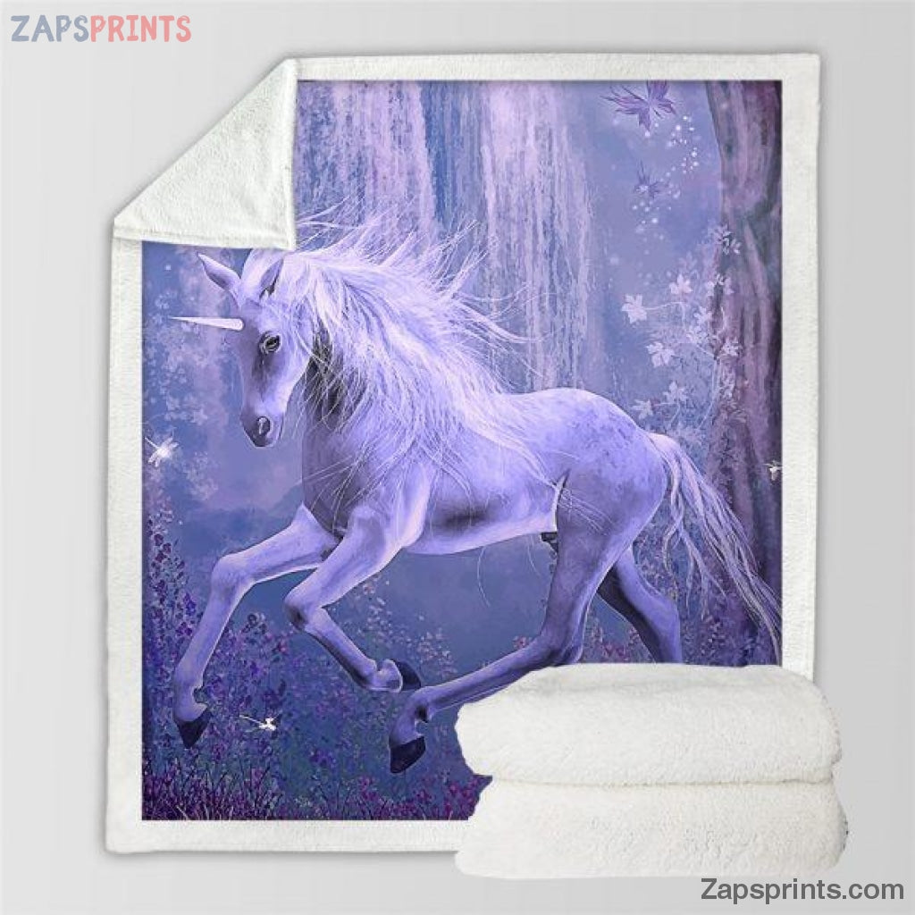 Magic Unicorn 3D Blanket