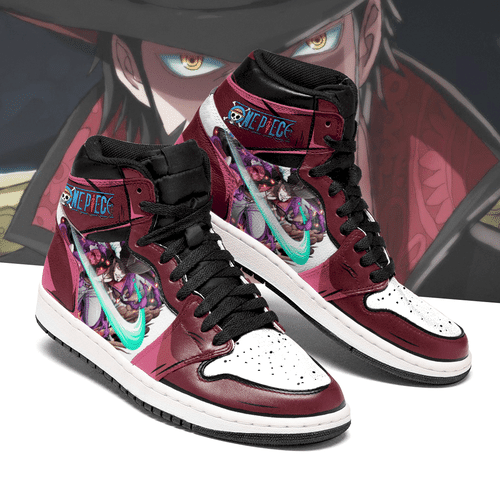 Mihawk Jd Sneakers High-Top Customized Jordan Shoes Gift For Fan Jordan Sneaker