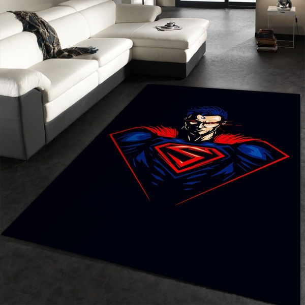 Superman Badass Carpet rug Living Room Rugs Floor Decor