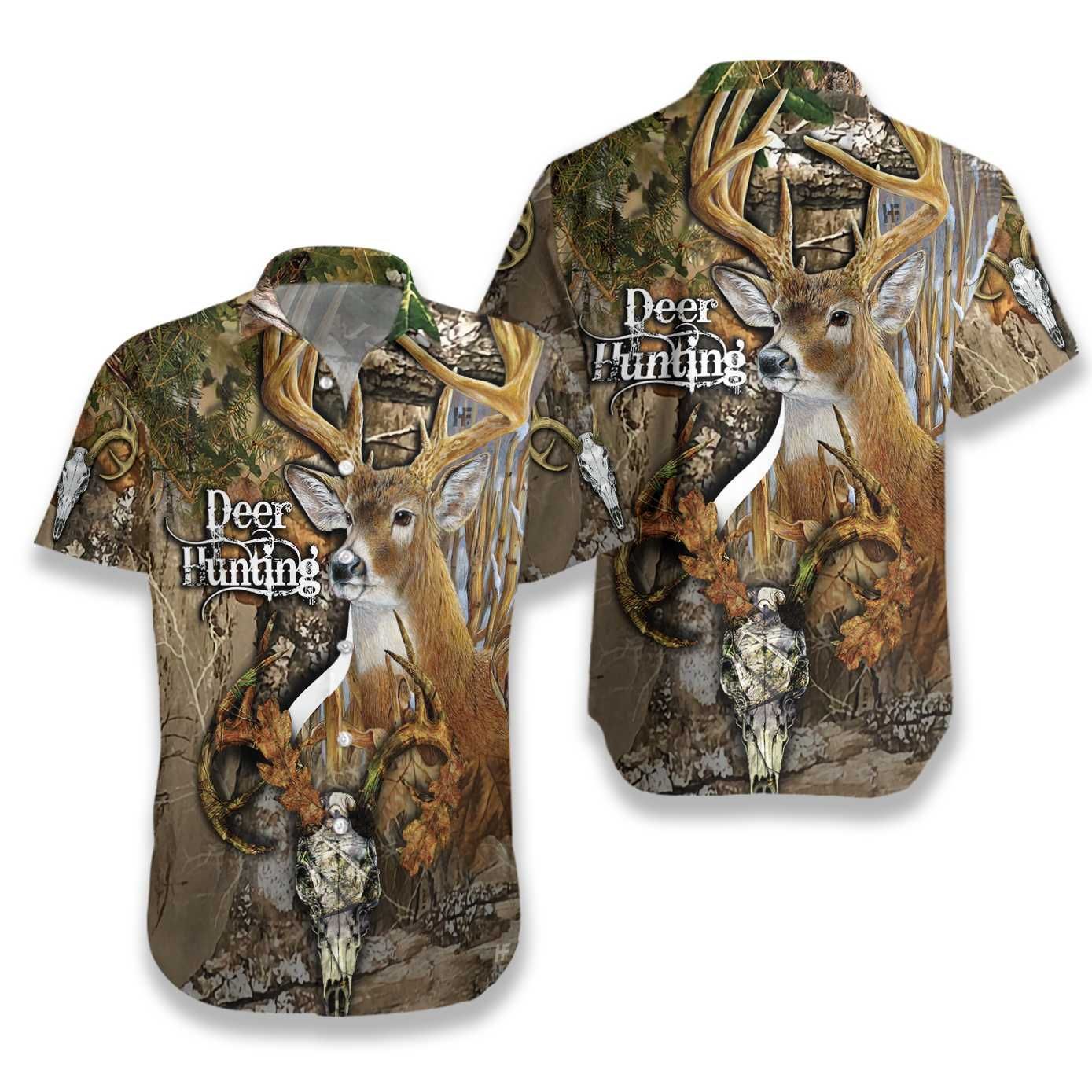 Deer Hunting Hawaii Shirt For Men Women Adult Ha46262