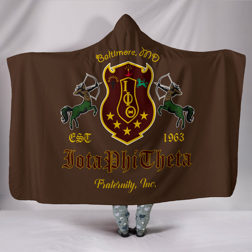 Iota Phi Theta Hooded Blanket A27