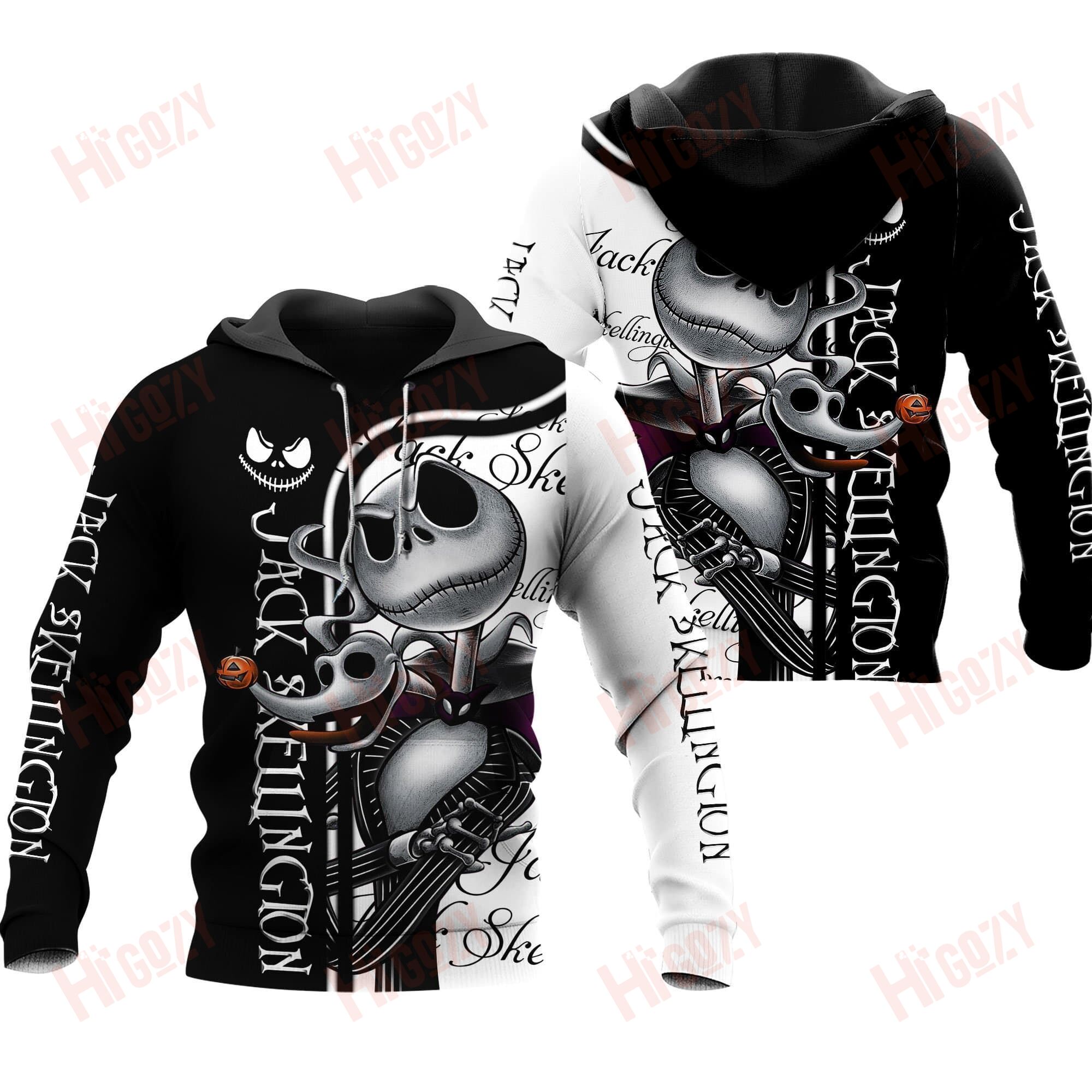 Jack Skellington Hoodie, Jack Skellington Sweatshirt, Jack Skellington Hoodie For Mens Womens Kids Adults