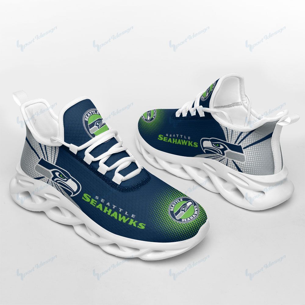 Seattle Seahawks Yezy Running Shoes 29