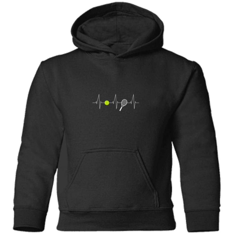 AGR Tennis – Tennis rackets – Tennis ball Heartbeat Heart rate – I love tennis Toddler Pullover Hoodie