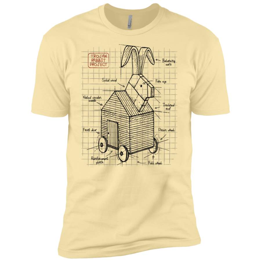 Trojan Rabbit Plan Men’s Premium T-Shirt