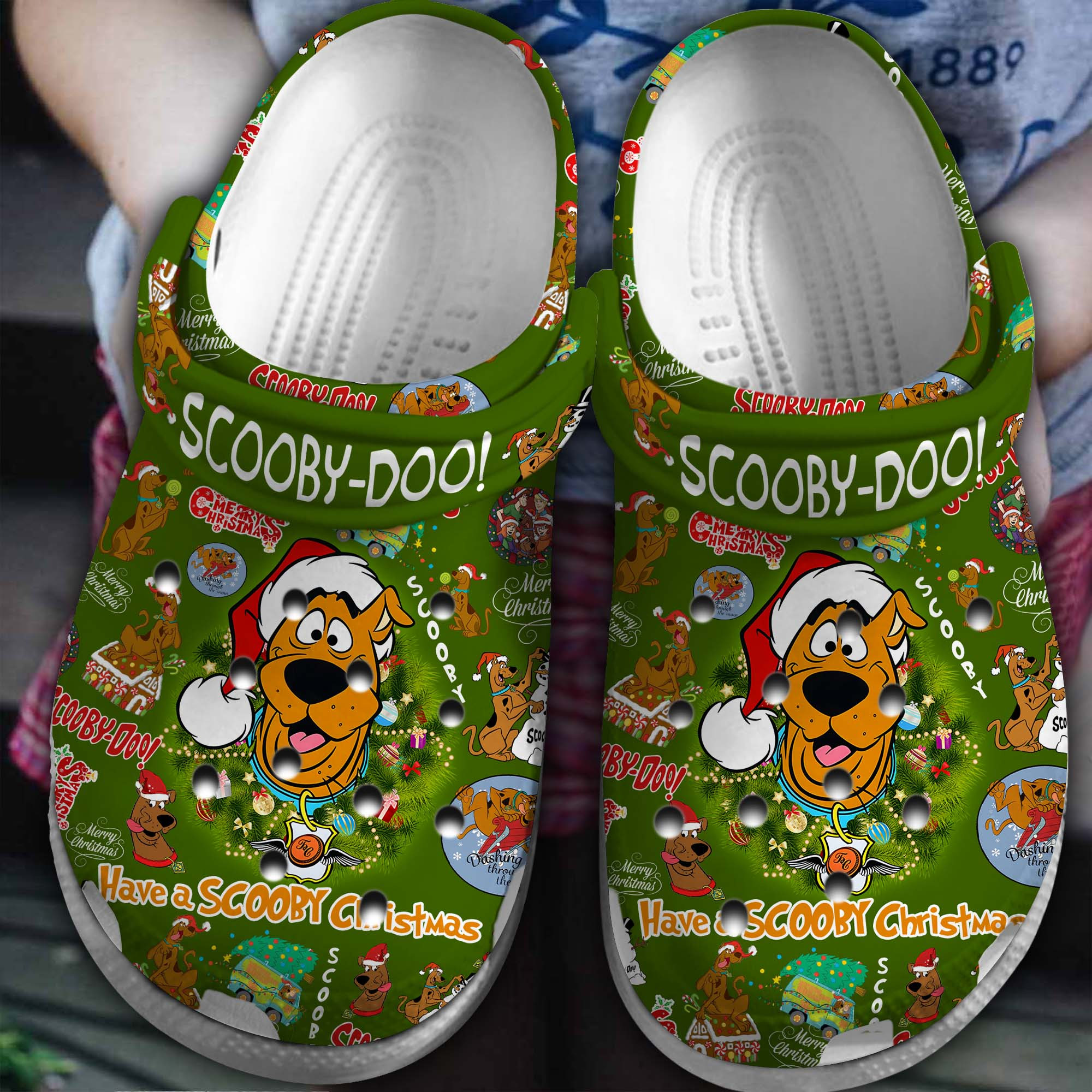 Scooby Doo Movie Crocss Clogs For Men Women And Kid Bm1411-2040