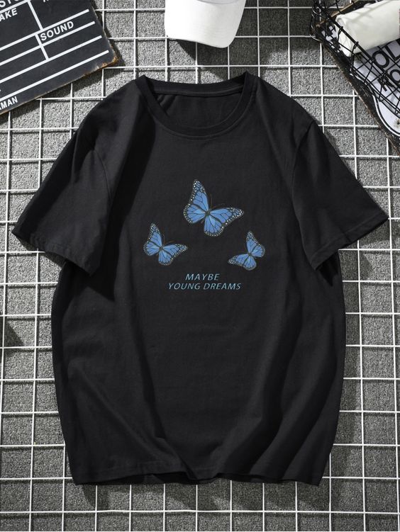 Butterfly Maybe Young Dreams Tshirt