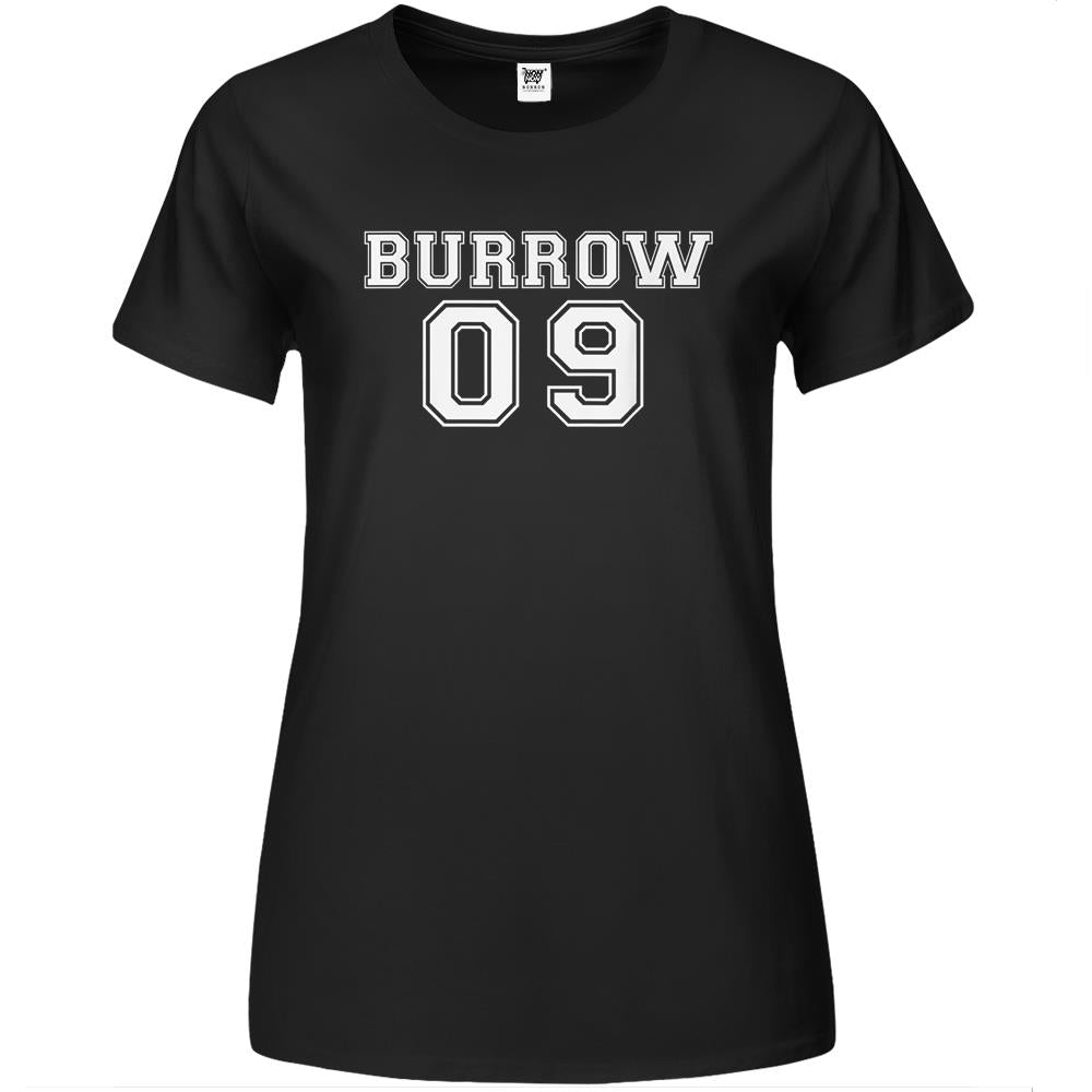 Team Burrow Year 09 Proud Family Surname, Last Name Premium Womens T Shirts