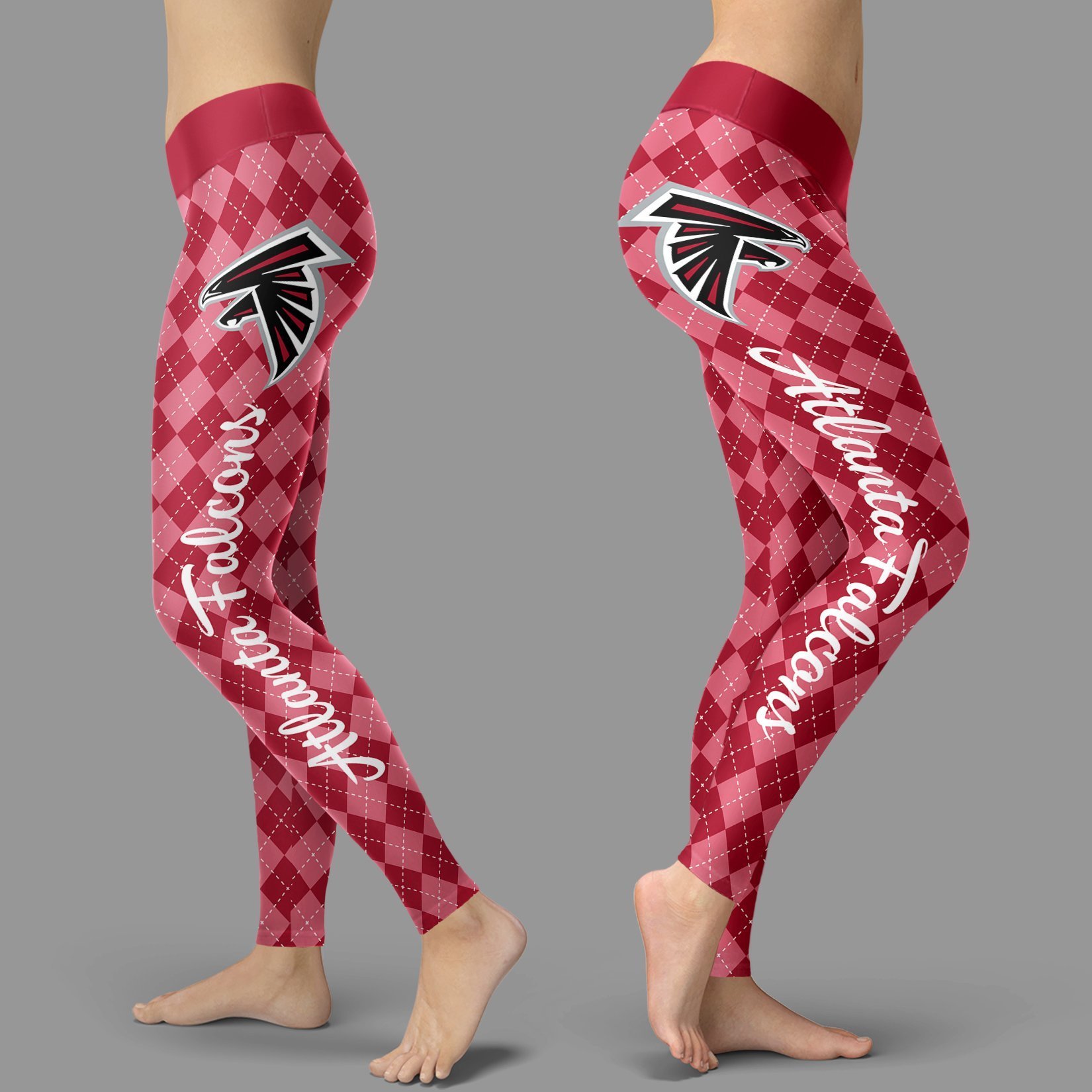 Cosy Seamless Colorful Atlanta Falcons Leggings