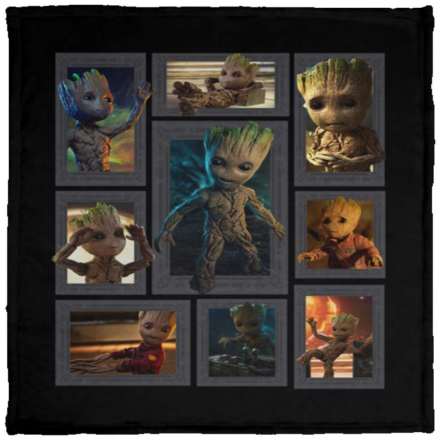 Baby Groot 3D Blanket