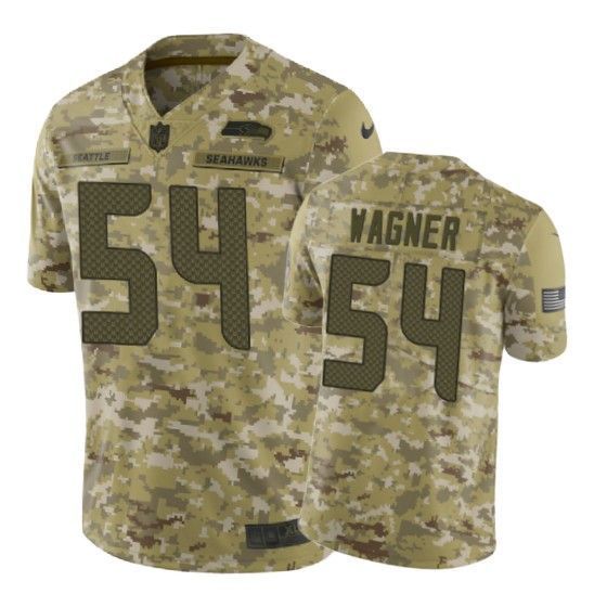 Bobby Wagner Jersey NFL Camo Seattle Seahawks