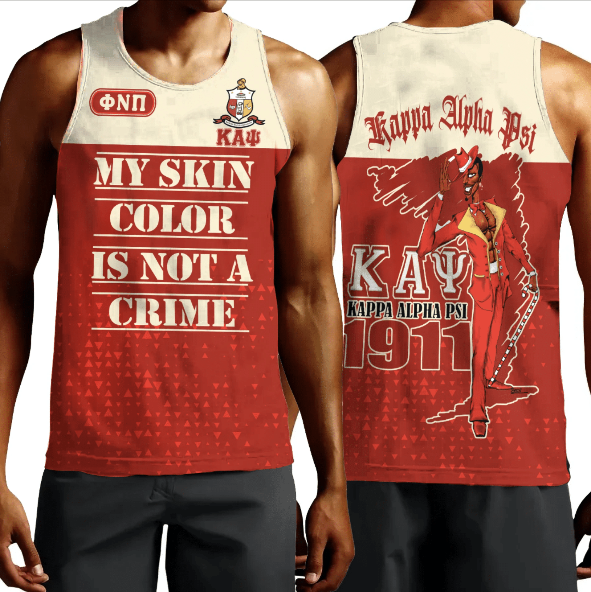 Africa Zone Tank Top – Kappa Alpha Psi Tank Top A7