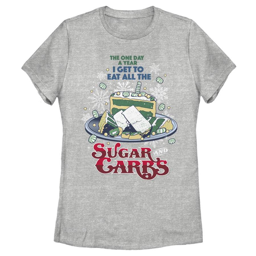 Christmas Chronicles 2 Women’s Sugar and Carbs  T Shirt