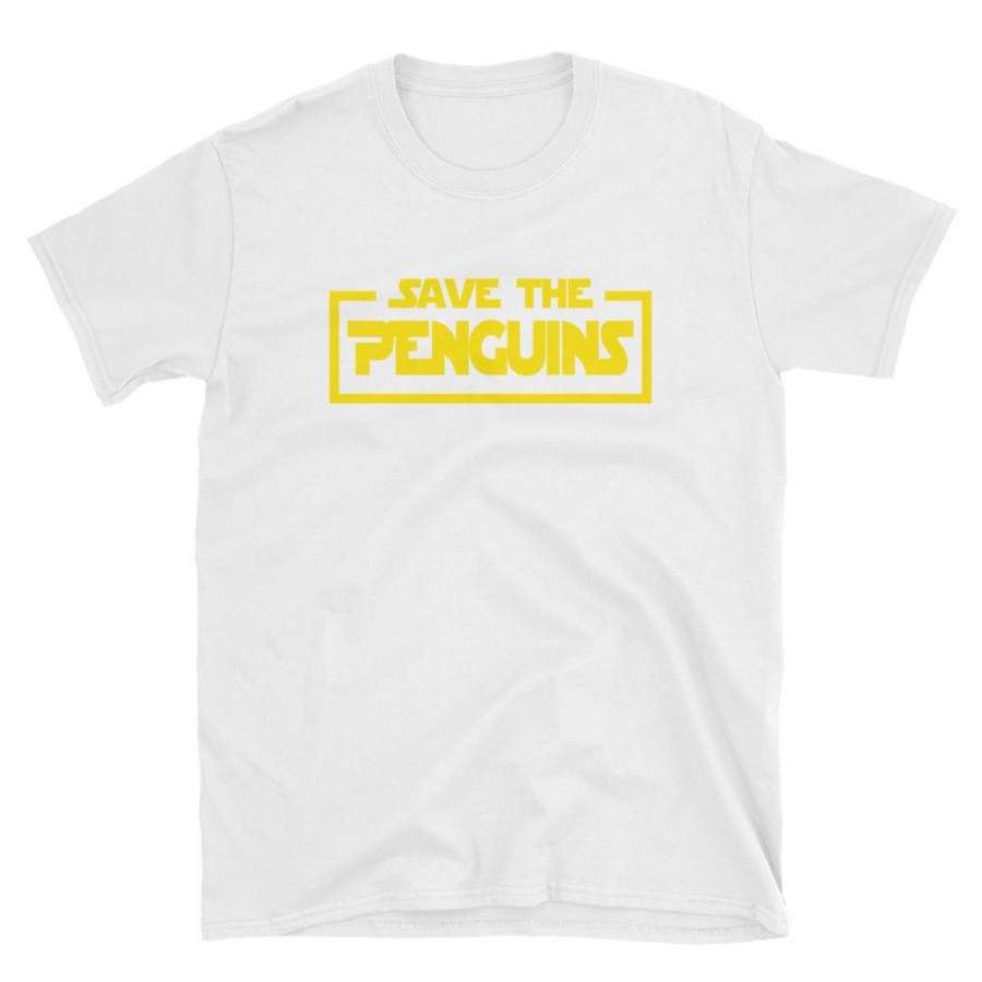 Save the Penguins Star Parody T-Shirt