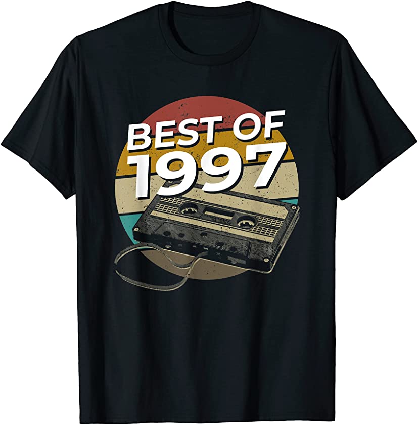 24 Years Old, Best Of 1997, Vintage 24th Birthday Men Women T-Shirt