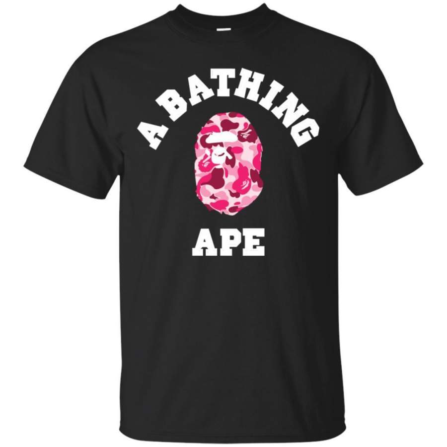 AGR Bape Abc Pink Camo T-Shirt