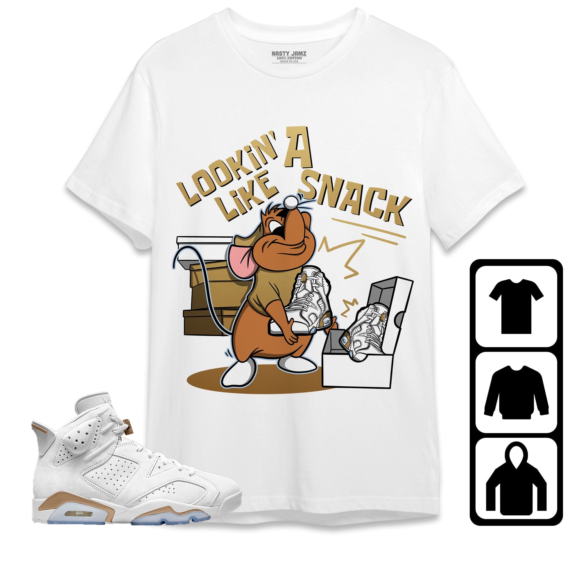 Gus-gus Snack Unisex Shirt Match Jor …