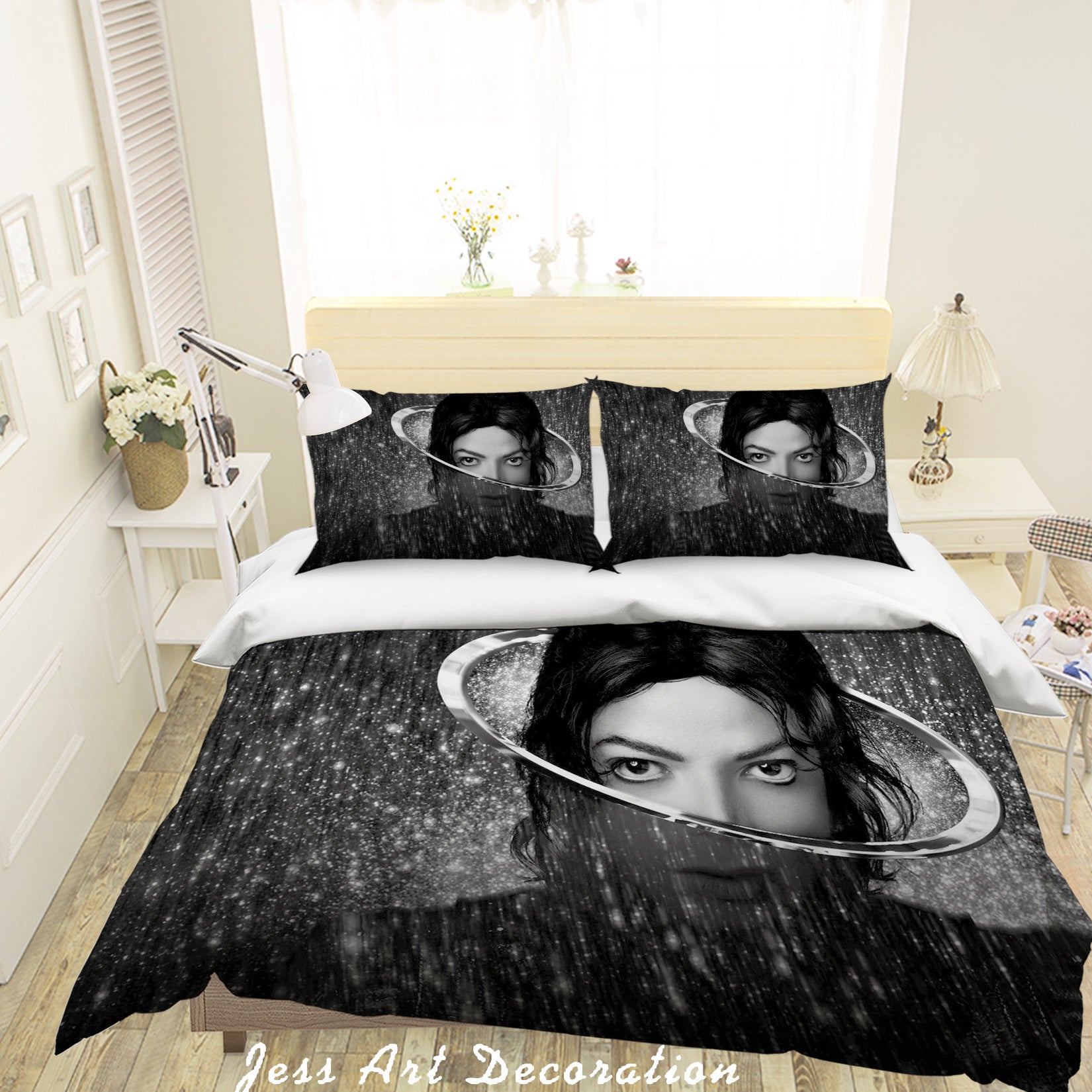 3D Michael Jackson Quilt Cover Set Bedding Set Pillowcases 58