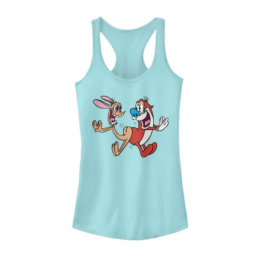 The Ren & Stimpy Show Junior’s Such Buddies  Racerback Tank