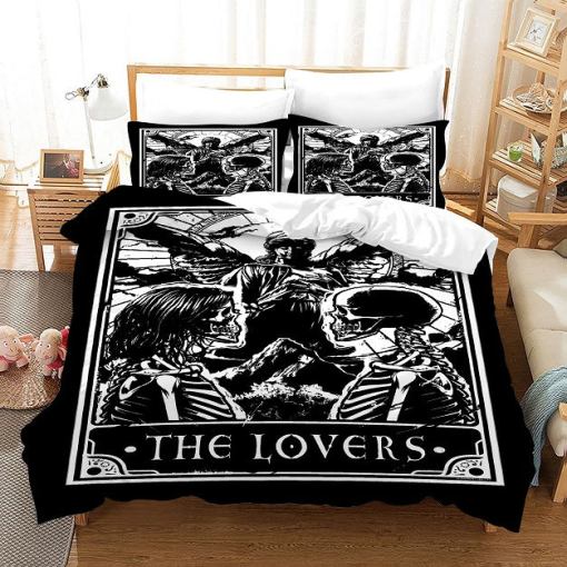 Tarot The Lovers 7 Duvet Cover Pillowcase Home Decor 3D Bedding Set 7992