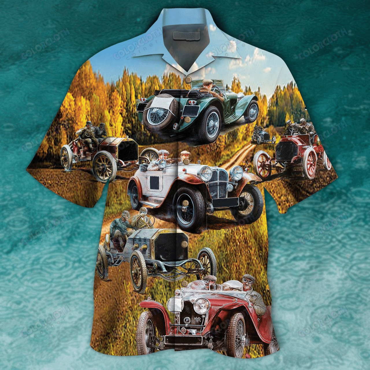 History Of Car Racing Unisex Hawaii Shirt Ha34051