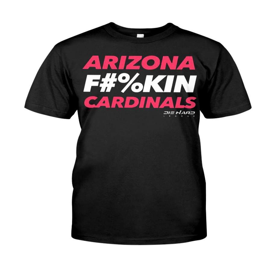 Arizona Cardinals T Shirt – Arizona Fn Cardinals Black Tee The Arizona Cardinals