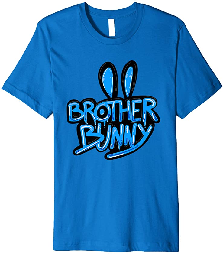 Brother Bunny | Funny Saying Cute Family Matching Easter Premium T-Shirt