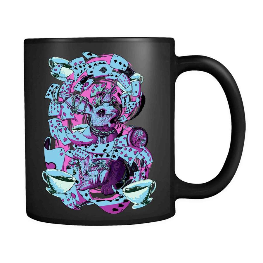 the white rabbit 11oz Mug