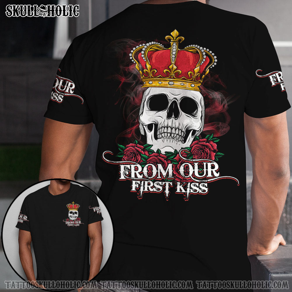 King Queen First Kiss Last Breath Couple All Over Print – Tltm3112211