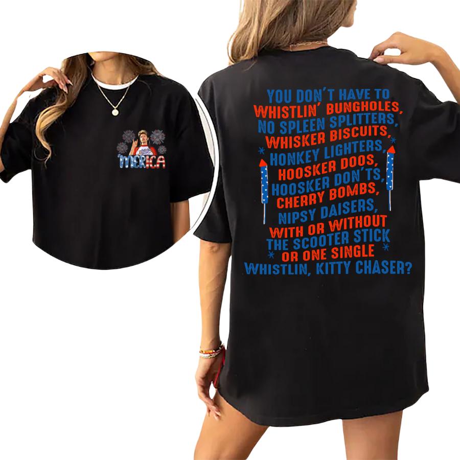 Joe Dirt Tee Shirt, Joe Dirt ‘merica Graphic Tee, Funny 4th Of July Tshirt, Partiotic Shirt, Fourth Of July Tshirt, Classic Casual Cotton Top Fashion