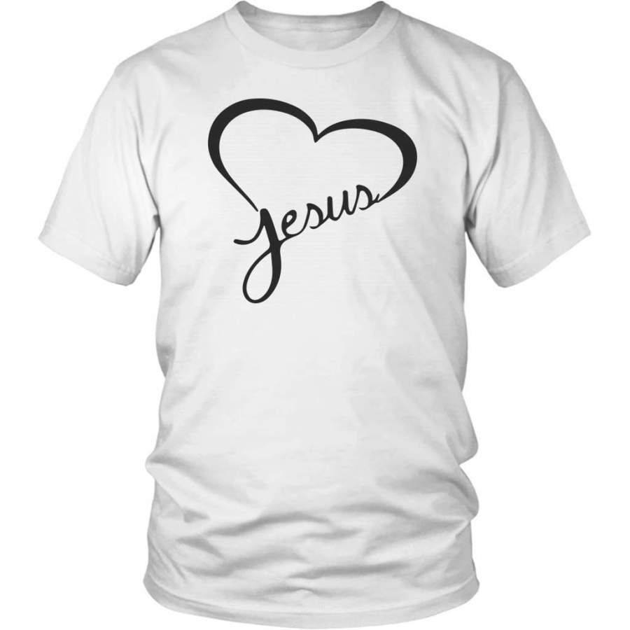 Jesus in my heart christian t-shirt | Jesus shirts