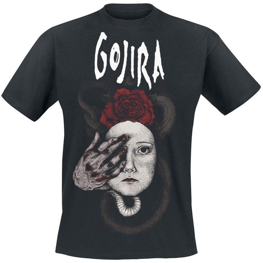 Gojira Snake Crown Mens Short Sleeve T-Shirt