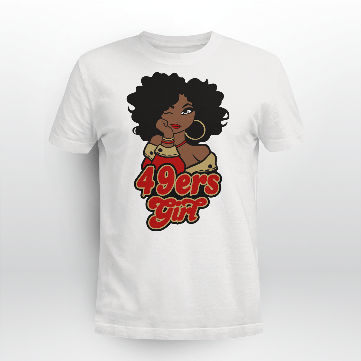 49Ers Girl Shirt Football Girl