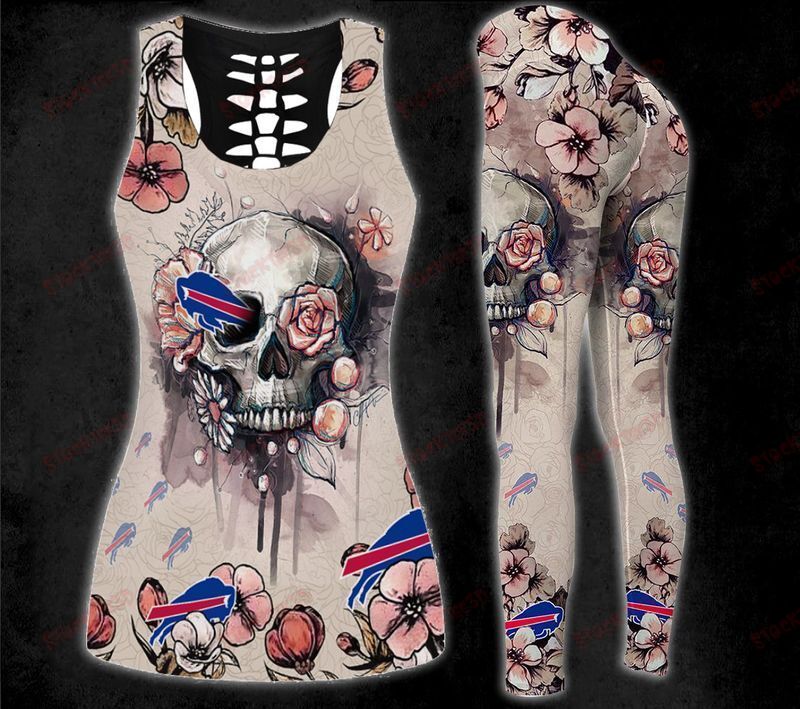 Buffalo Bills Skull Flower Limited Edition Women’S All Over Print