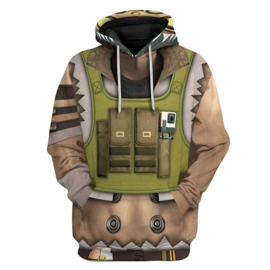 Gearhuman 3D Cosplay Apex Legends Octane Custom Tshirt Hoodies Apparel