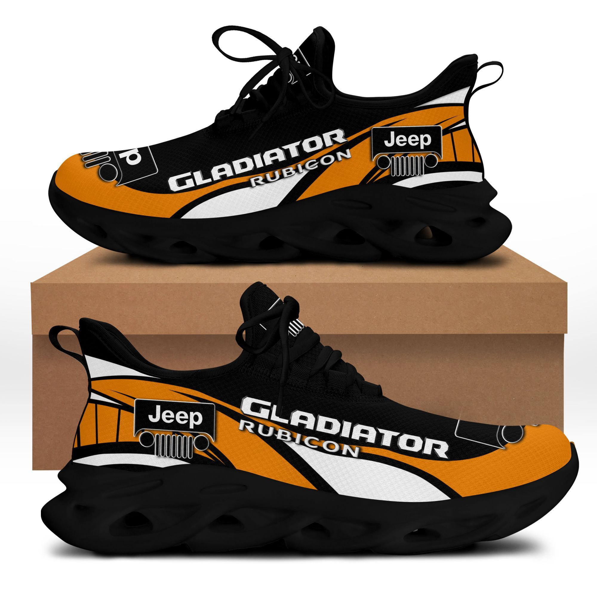 Jeep Gladiator Bs Running Shoes Ver 7 (Orange)