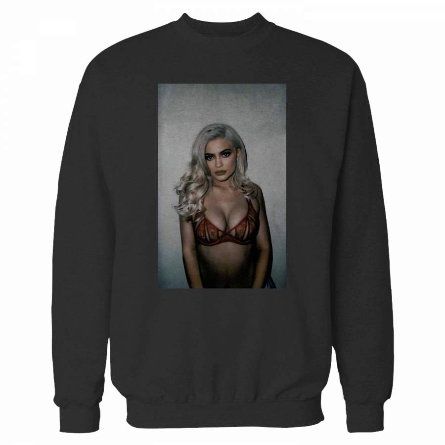 Kylie Jenner Photoshoot Trendy Instagram Sweatshirt