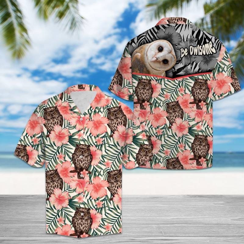 Amazing Owl Hawaii Shirt Ha30854