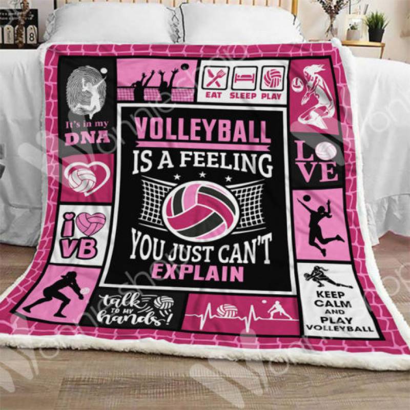 Volleyball Sherpa Blanket OCT0201 95O47