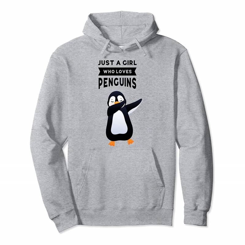 Just A Girl Who Loves Penguins – Dabbing Dab Dance Pullover Hoodie, T Shirt, Sweatshirt