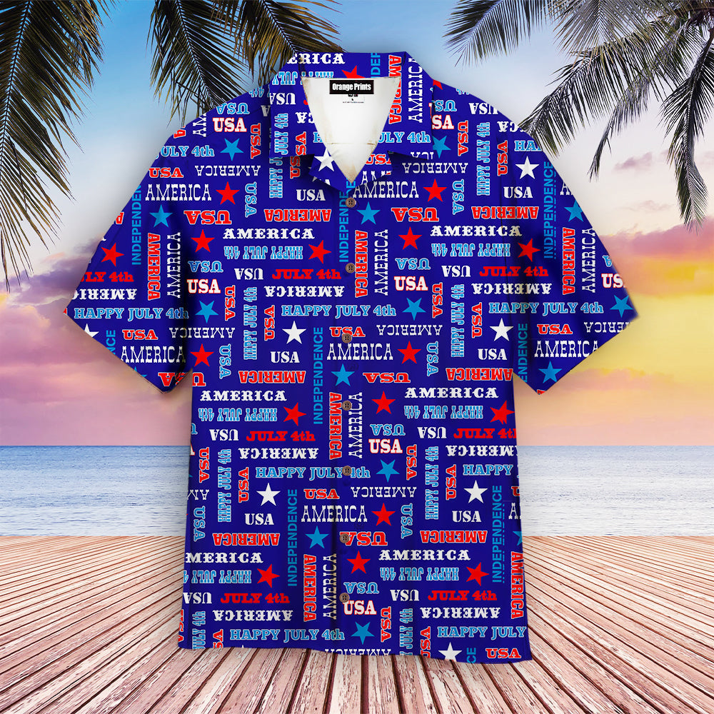 July America Star Aloha Hawaii Shirts For Men Women Ha31522