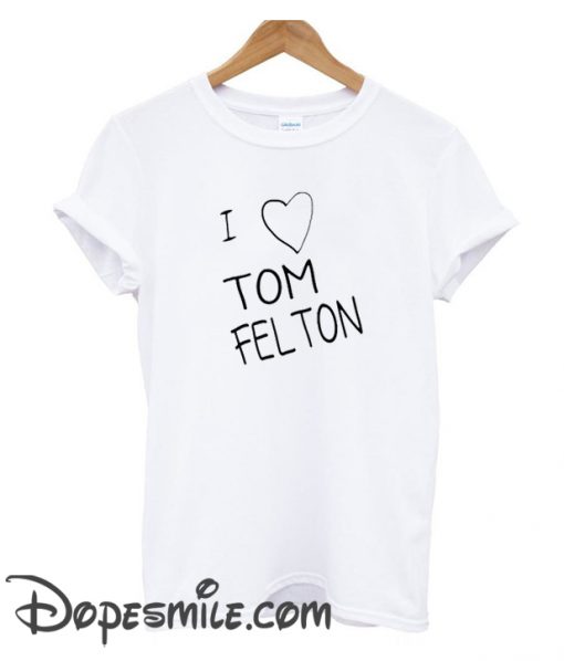 I Heart Tom Felton cool T-Shirt