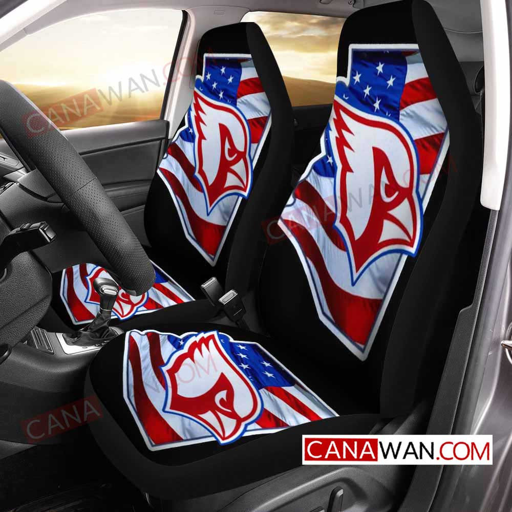 Arizona Cardinals Style044 3D Customized Personalized Car Seat Cover